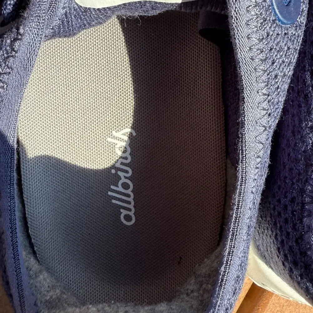 Allbirds Men’s Tree Runners Everyday Sneakers Blue Size 9